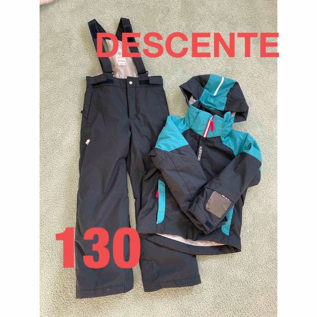 DESCENTE 　デサント　スキーウエア　キッズ　 上下セット130㎝