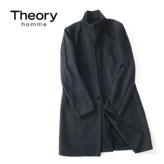 未使用タグ付　theory セオリーメンズコート　ブラック　M