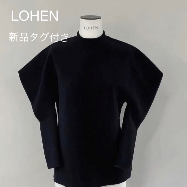 LOHEN パワーショルダー　ニットトップス