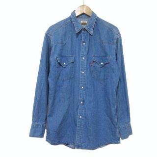 リーバイス(Levi's)のリーバイス western wear デニムシャツ 長袖 ウエスタン 青 ブルー(シャツ)