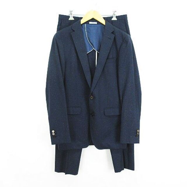 スーツセレクト セットアップ スーツ テーラード シングル スラックス Y6 紺 メンズのスーツ(スーツジャケット)の商品写真