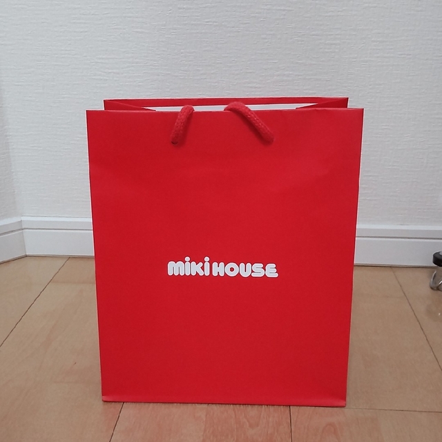 mikihouse(ミキハウス)のmikihouse紙袋 レディースのバッグ(ショップ袋)の商品写真