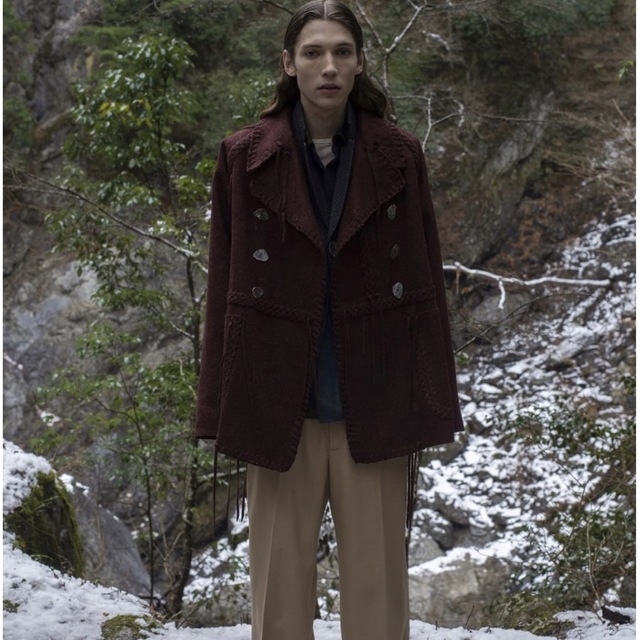 MASU BOHEMIAN COAT(BORDEAUX) | www.jarussi.com.br