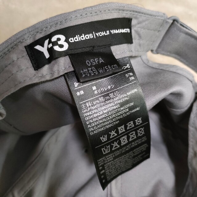 Y-3(ワイスリー)のY-3 CH1 CAP キャップ ユニセックス メンズの帽子(キャップ)の商品写真