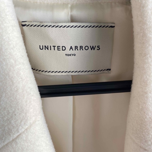 UNITED ARROWS(ユナイテッドアローズ)のunited arrows カシミア入りウールコート レディースのジャケット/アウター(ロングコート)の商品写真