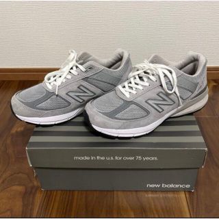 ニューバランス(New Balance)のニューバランス　990v5 グレー　M990GL5(スニーカー)