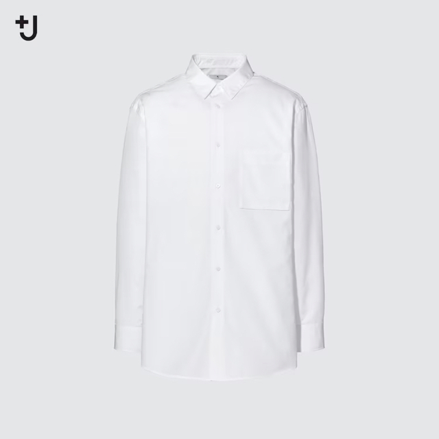 【未使用新品】UNIQLO +J スーピマコットンシャツ M