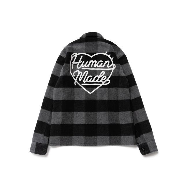 豪奢な HUMAN Mサイズ ブラック OVERSHIRT MADE HUMAN - MADE その他
