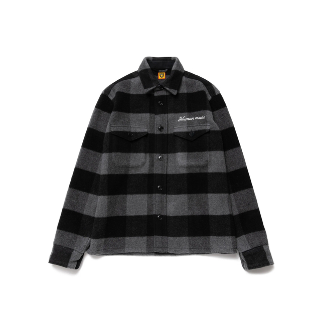 HUMAN MADE OVERSHIRT ブラック Mサイズ 1