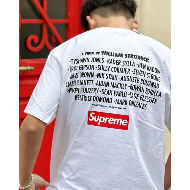 評価532！希少 XXL！Supreme Play Dead Tee White