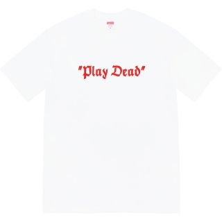 評価532！希少 XXL！Supreme Play Dead Tee White