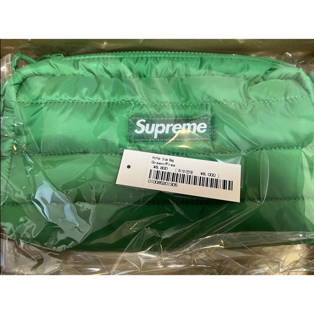 supreme puffer side bag green ショルダー グリーン