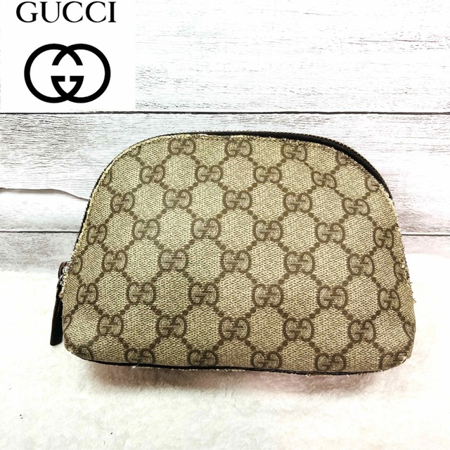 Gucci - GUCCI グッチ GG柄 アクセサリーポーチ PVC イタリア製の通販 