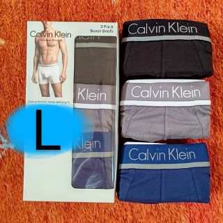 Calvin kleinカルバンクライン ボクサーパンツ Lサイズ 3枚(ボクサーパンツ)