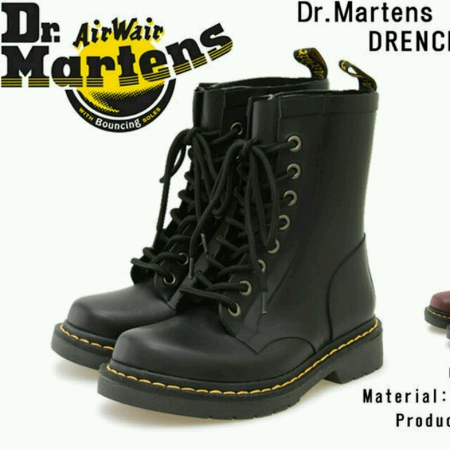 Dr.Martens(ドクターマーチン)の☆みるく様専用☆ドクターマーチンレインブーツ22~22.5㎝ レディースの靴/シューズ(レインブーツ/長靴)の商品写真