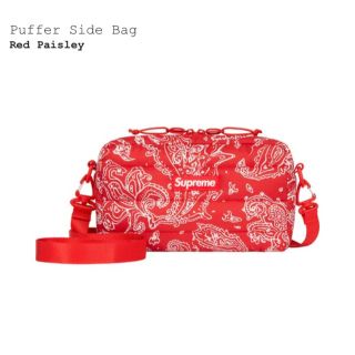 シュプリーム(Supreme)のSupreme Puffer Side Bag Red Paisley(ショルダーバッグ)