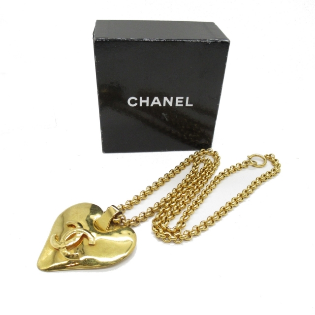 高級ブランド - CHANEL シャネル ネックレス ヴィンテージハート ...