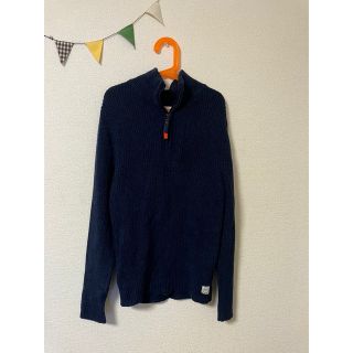 エイチアンドエム(H&M)の美品⭐︎H&Mジップアップニット140(ニット)