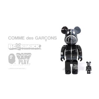 アベイシングエイプ(A BATHING APE)のBE@RBRICK BAPE CDG CAMO SHARK 100％ 400％(その他)