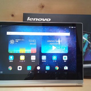 レノボ(Lenovo)のタブレットYOGA Tablet 2 1050L SIMフリー バッテリー交換済(タブレット)