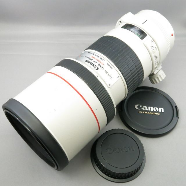 【メーカー公式ショップ】 Canon - キヤノン　EF300mmF4L USM レンズ(単焦点)