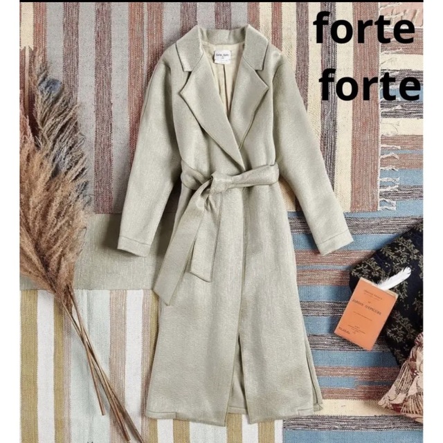 美品　forte_forte  ボア コート　ジャケット