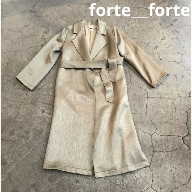 美品　forte_forte  ボア コート　ジャケット