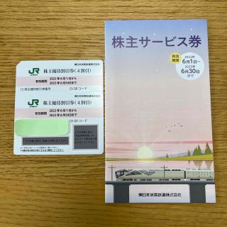 ジェイアール(JR)のJR東日本 株主優待割引券 サービス券セット(ショッピング)