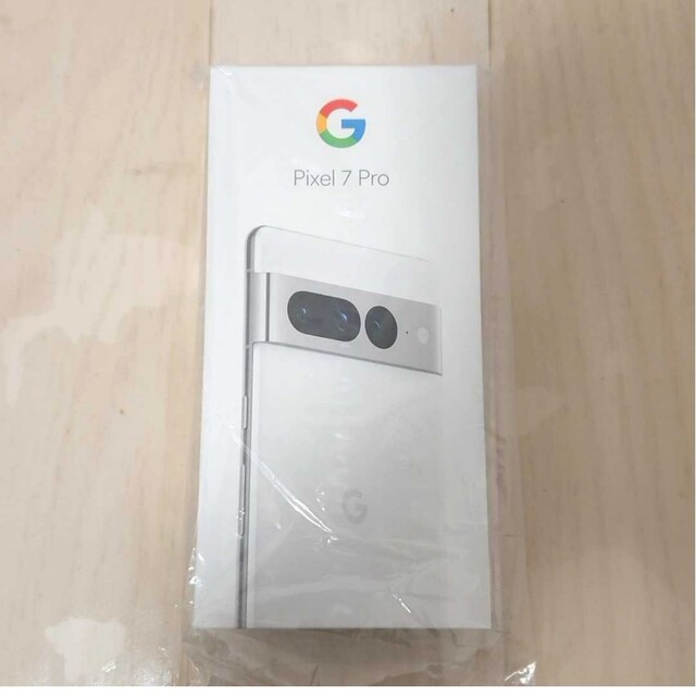 新品SIMフリー Google Pixel 7pro 128GB スノウ（白）