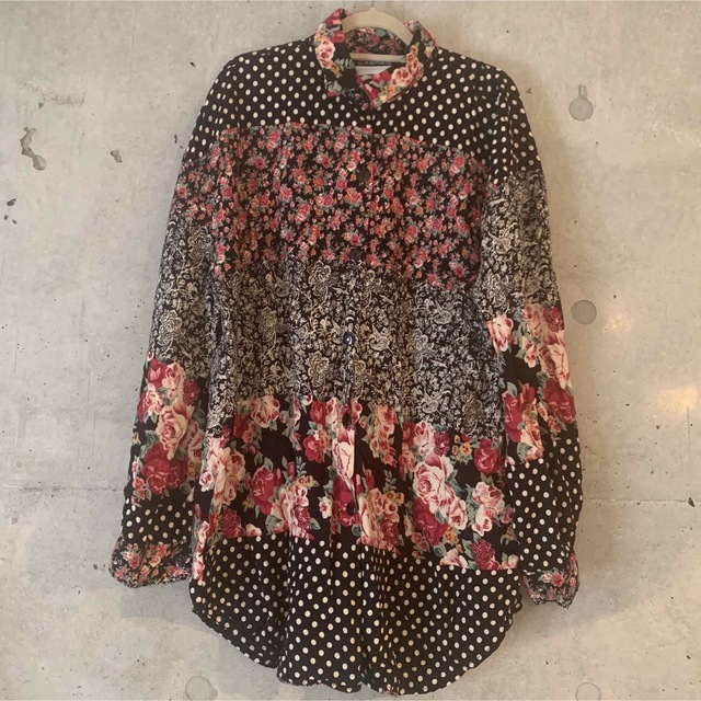 Lochie(ロキエ)のvintage flower shirt レディースのトップス(シャツ/ブラウス(長袖/七分))の商品写真