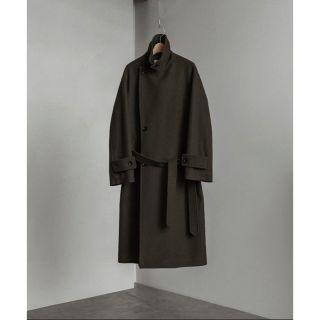 リドム(LIDNM)のWYM　SMOOTH MELANGE WRAP COAT(チェスターコート)