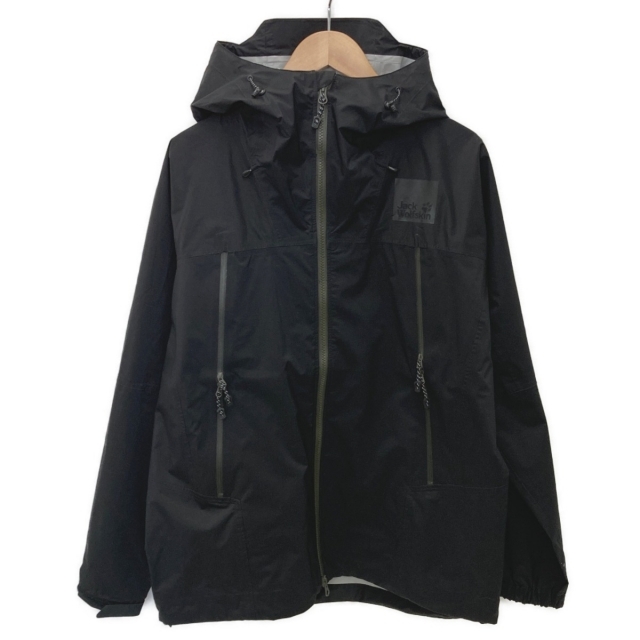 Jack Wolfskin(ジャックウルフスキン)の☆☆Jack Wolfskin ジャックウルフスキン CLOUDBURST JKT ジャケット M メンズ 5027611-6000803 ブラック メンズのジャケット/アウター(その他)の商品写真