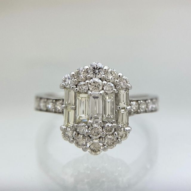 新品 ダイヤモンド リング 1.00ct Pt950 レディースのアクセサリー(リング(指輪))の商品写真