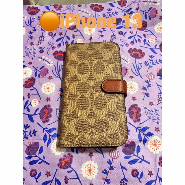 ????【iPhone 13】COACH 2wayケース