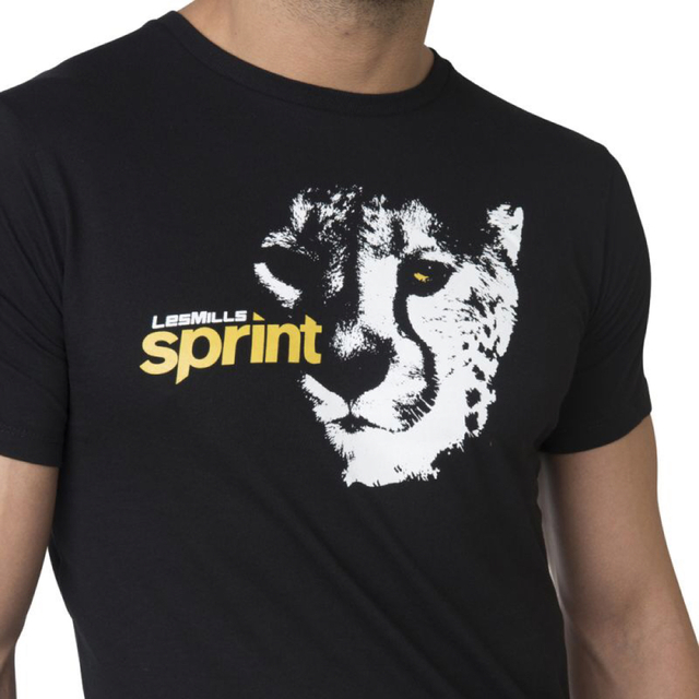 Tシャツ/カットソー(半袖/袖なし)【海外限定・新品未開封】LesMills レスミルズ sprint TシャツXS