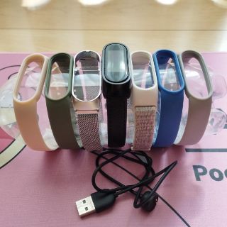 mi band 5本体とバンド7本セット(腕時計(デジタル))