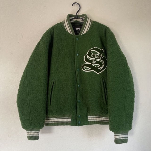 STUSSY - STUSSY CASENTINO WOOL VARSITY JACKETの通販 by have a good