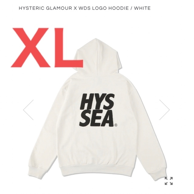 HYSTERIC GLAMOUR X WDS LOGO HOODIE | フリマアプリ ラクマ