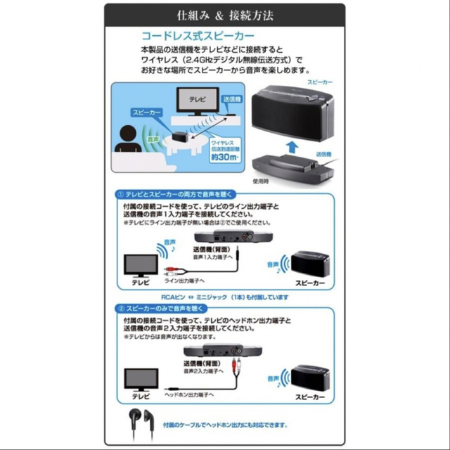 Pioneer(パイオニア)の【5/3動作確認済】Pioneer femimi VMS-707-S【電池不要】 スマホ/家電/カメラのオーディオ機器(スピーカー)の商品写真