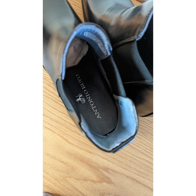 アントニオルフォ　サイドゴアブーツ　革靴　24.5　新品未使用 4