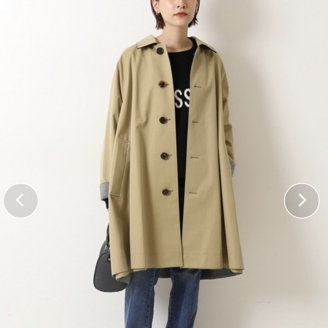 新着商品 TICCA - リバーシブルステンカラーコート 未使用 タグ付き