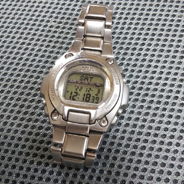 カシオ G-SHOCK MR-G MRG-200  ステンレス 動作品