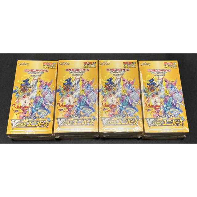 ポケモンカード Vstar ユニバース シュリンク付き4box - www