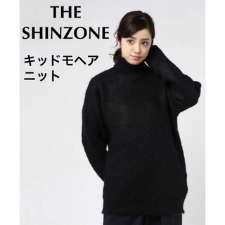 シンゾーン(Shinzone)のTHE SHINZONE シンゾーン　キッドモヘアタートルネックニット(ニット/セーター)
