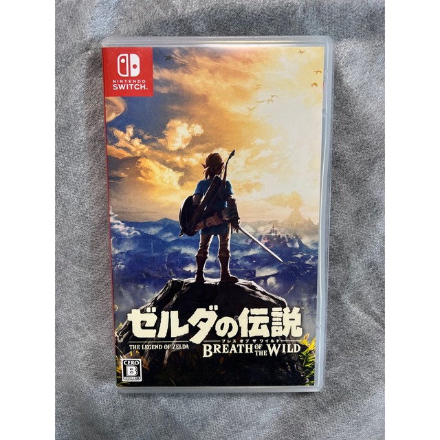 任天堂(ニンテンドウ)のゼルダの伝説 ブレス オブ ザ ワイルド Switch エンタメ/ホビーのゲームソフト/ゲーム機本体(家庭用ゲームソフト)の商品写真