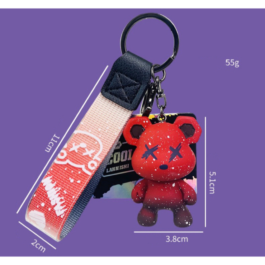 キーホルダー クマ 熊 かわいい 韓国 バッグチャーム グリーンの通販 by 即購入OK^_^みーくん's shop|ラクマ