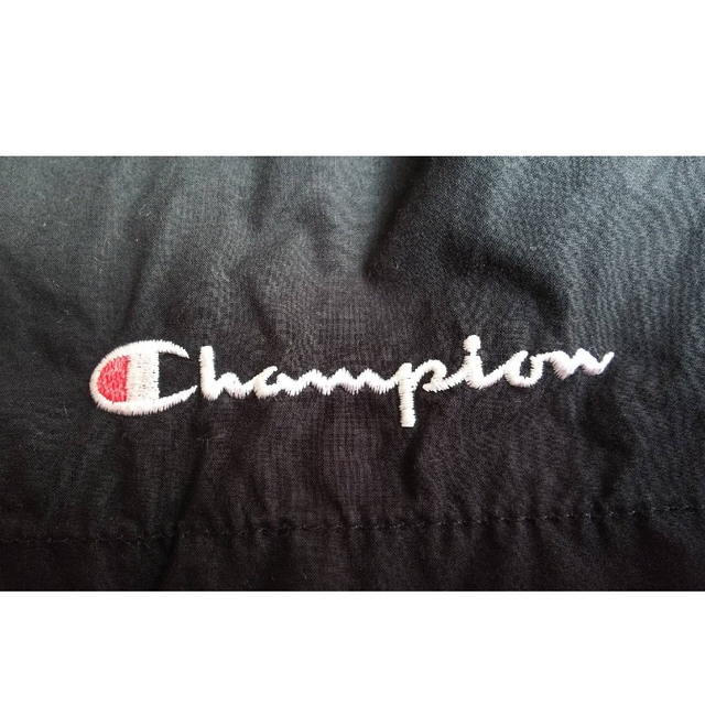 Champion(チャンピオン)の【カステラ様専用】刺繍ロゴ　ハーフパンツ　ブラック　黒　ベルト　メンズ　Ｌ メンズのパンツ(ショートパンツ)の商品写真