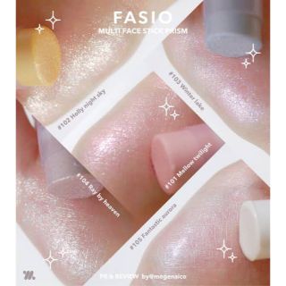 ファシオ(Fasio)のファシオ Fasio マルチフェイススティックプリズム102 クリスマス限定(フェイスカラー)