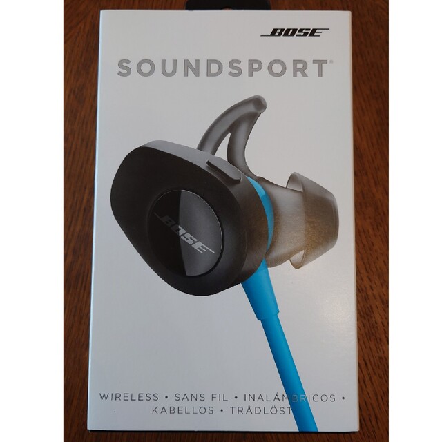 Bose SoundSport ワイヤレスイヤホン アクアブルー#ボーズ