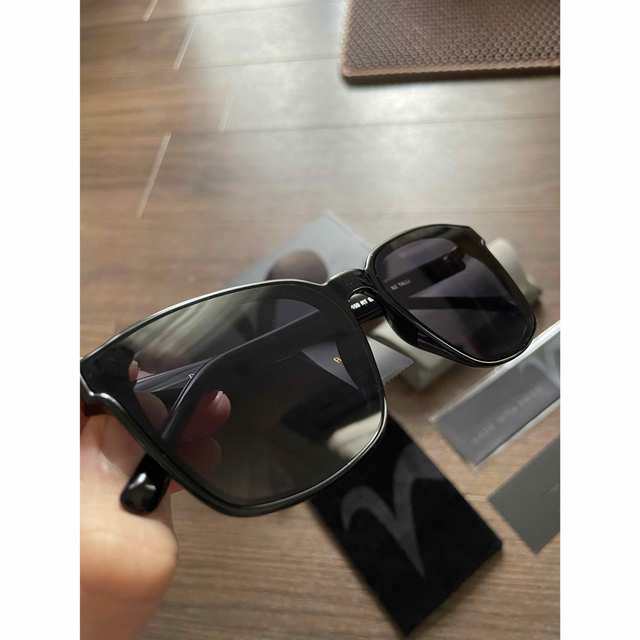 (RIETI) サングラス/ 韓国ブランド/ ブラック メンズのファッション小物(サングラス/メガネ)の商品写真